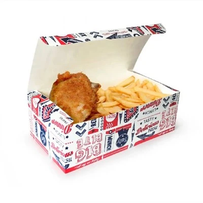 Engångspapper Fish and Chips Box