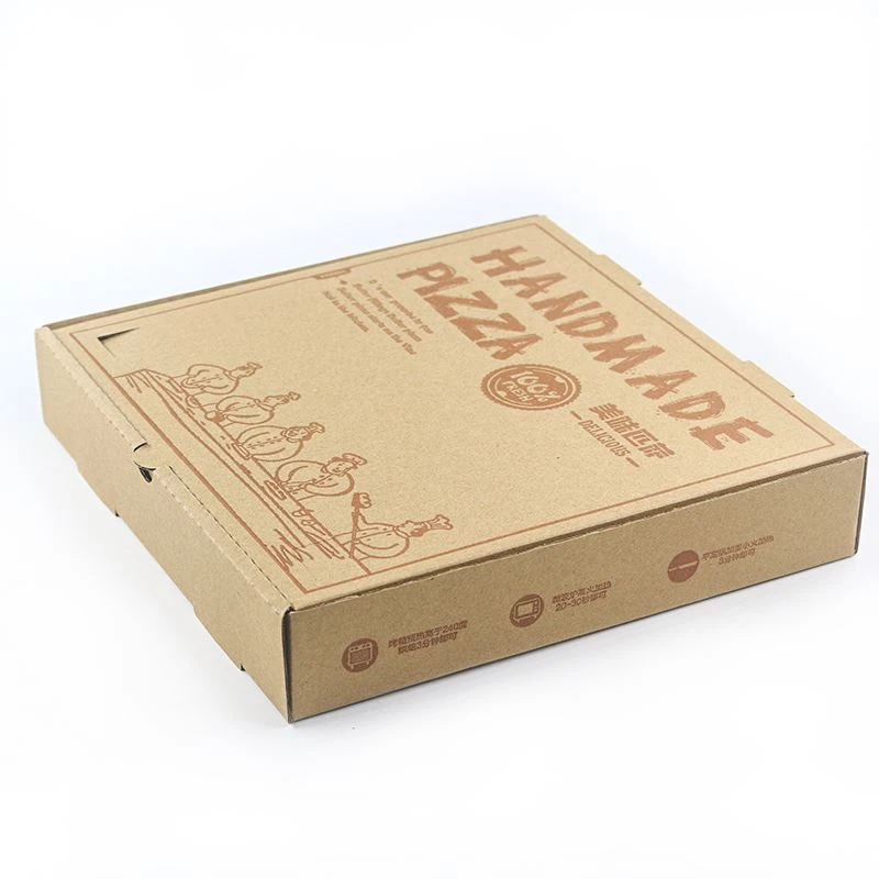 Takeaway förpackning Kraftpapper pizzakartonger