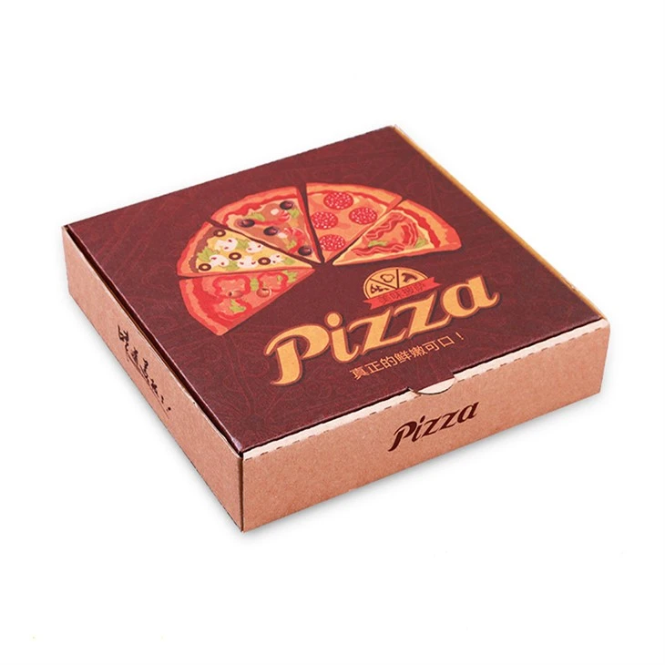 Specialtryckt återanvändbar 12 tums pizzakartong