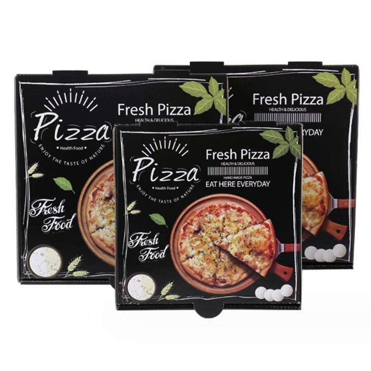 Grossist Pizza Box Paket Kartong Leverantör